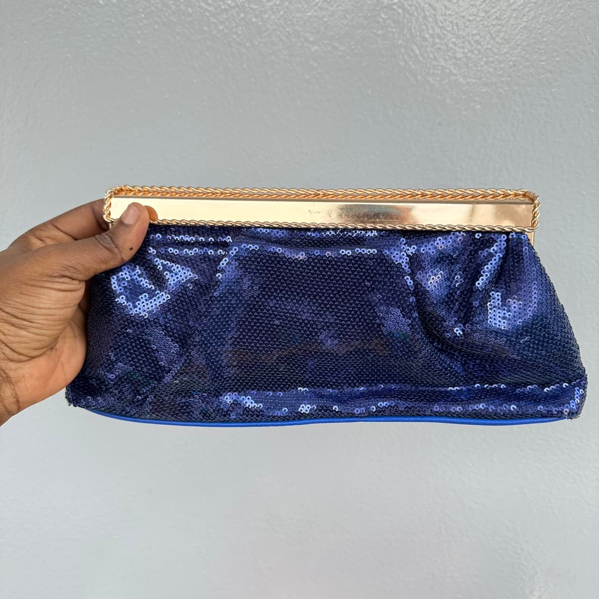 Sequin Pillow Clutch