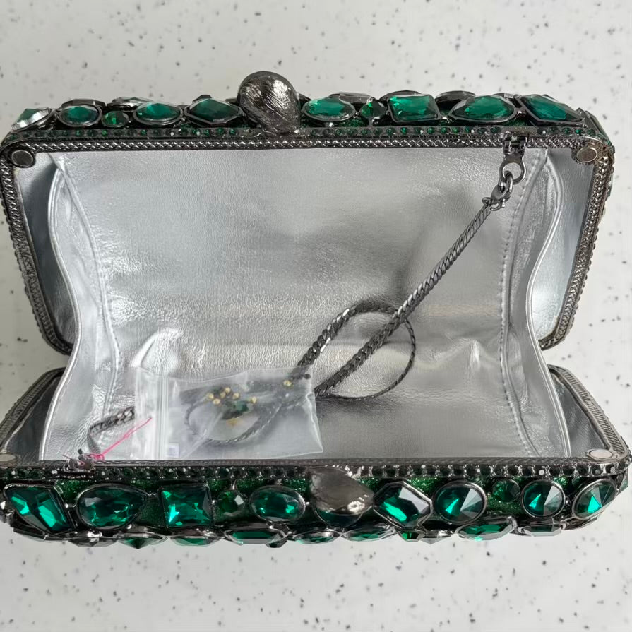 Bridal Party Crystal Clutch Purse