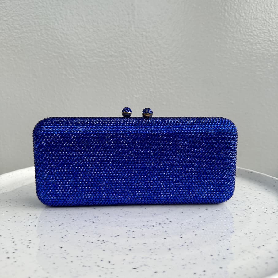 Fully Embellished Party Crystal Clutch Purse