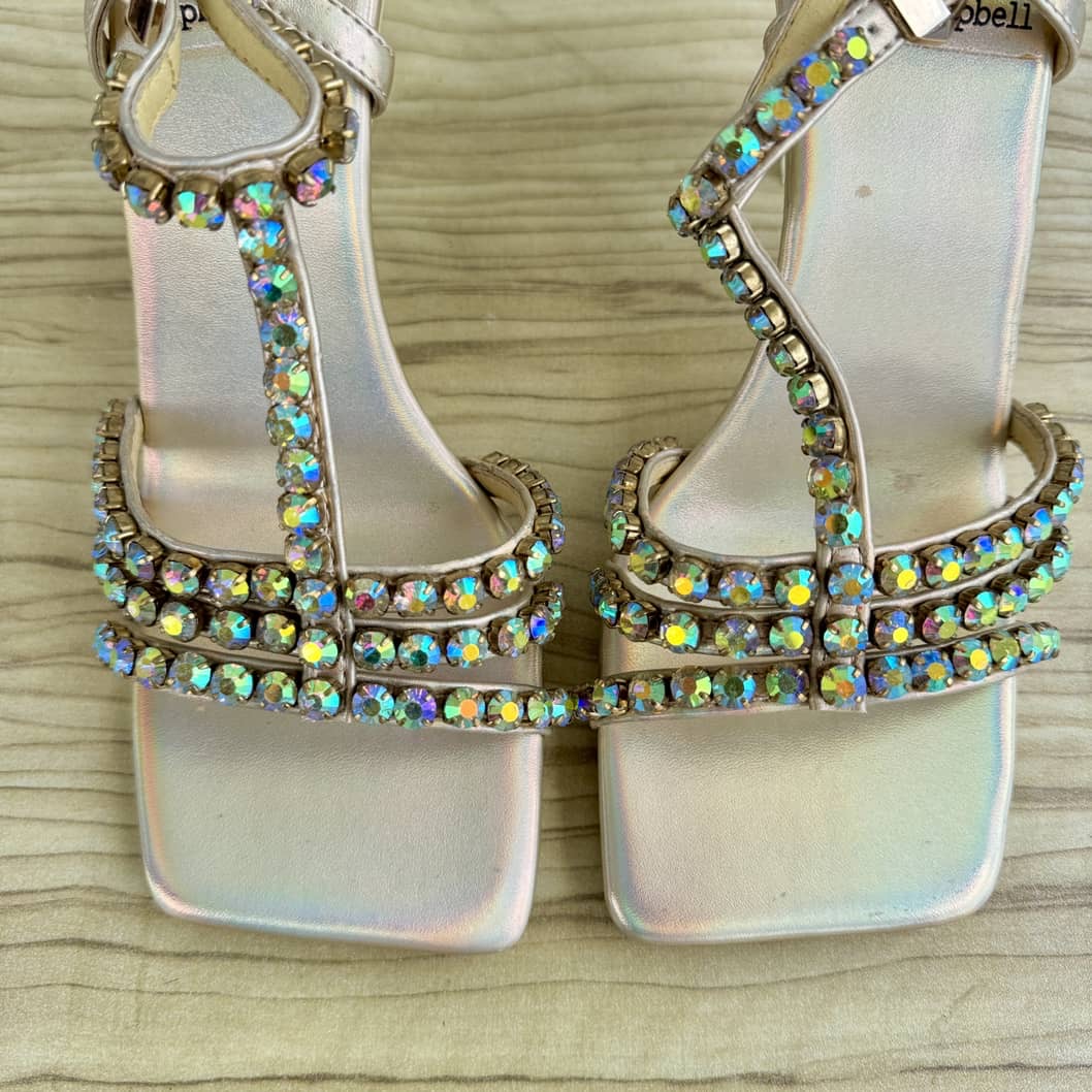 Jeffery Campbell Embellished Sandals