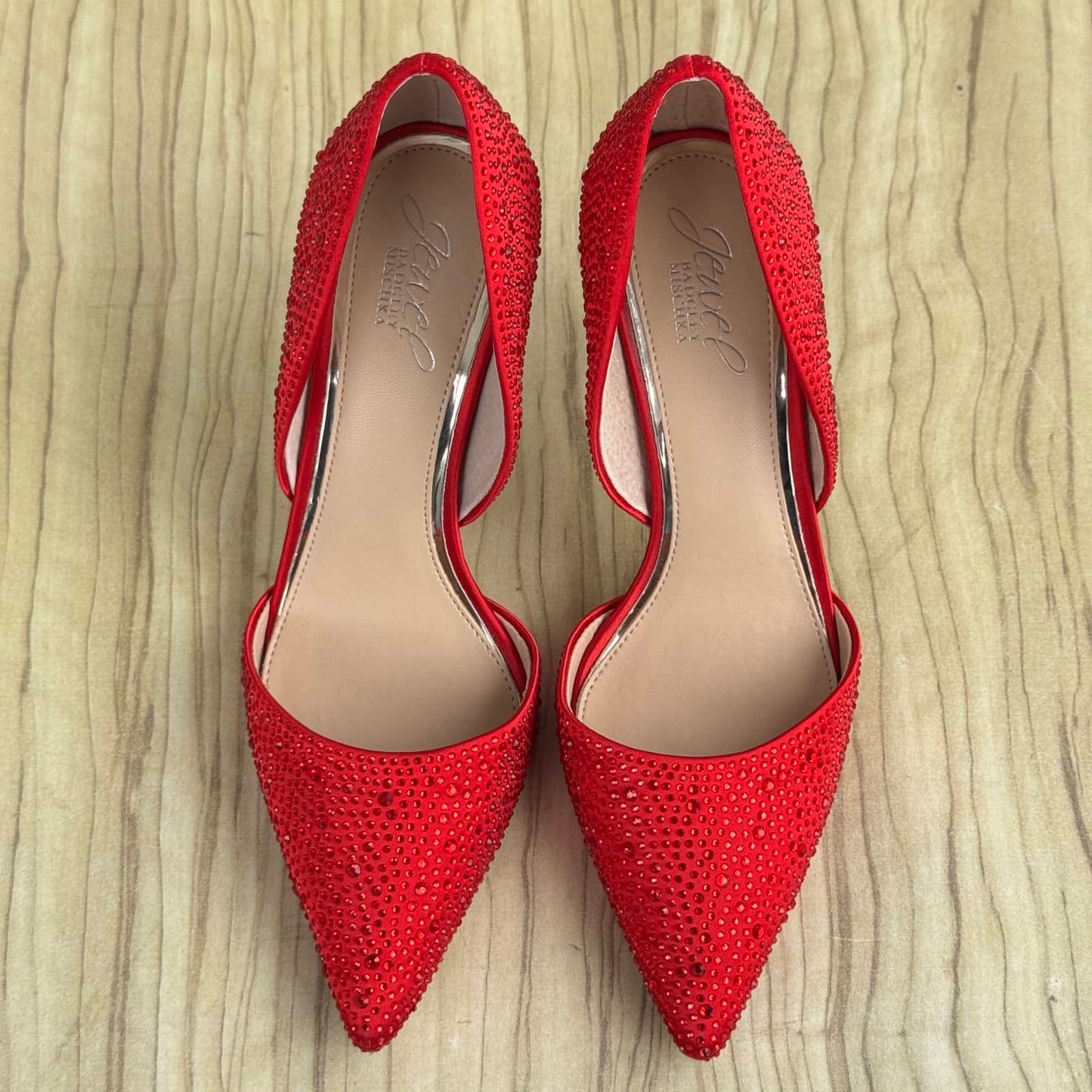 Jewel Badgley Mischka Justise D’Orsay Pointed Toe Heeled Pumps