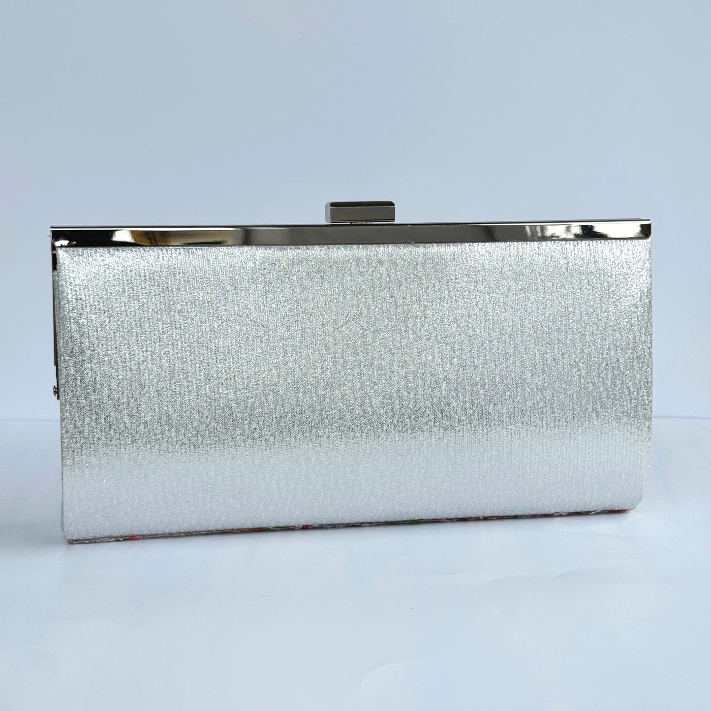 Nina Snap Lock Sequin Clutch