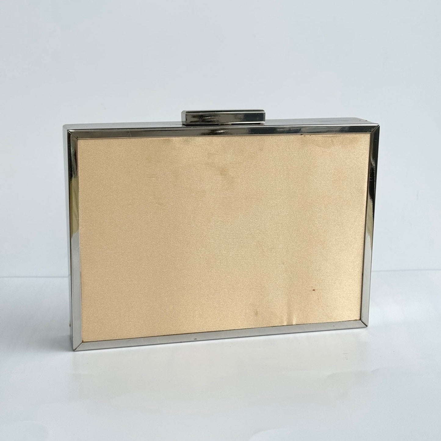 I.N.C. Star Crystal Embellished Clutch - Nude