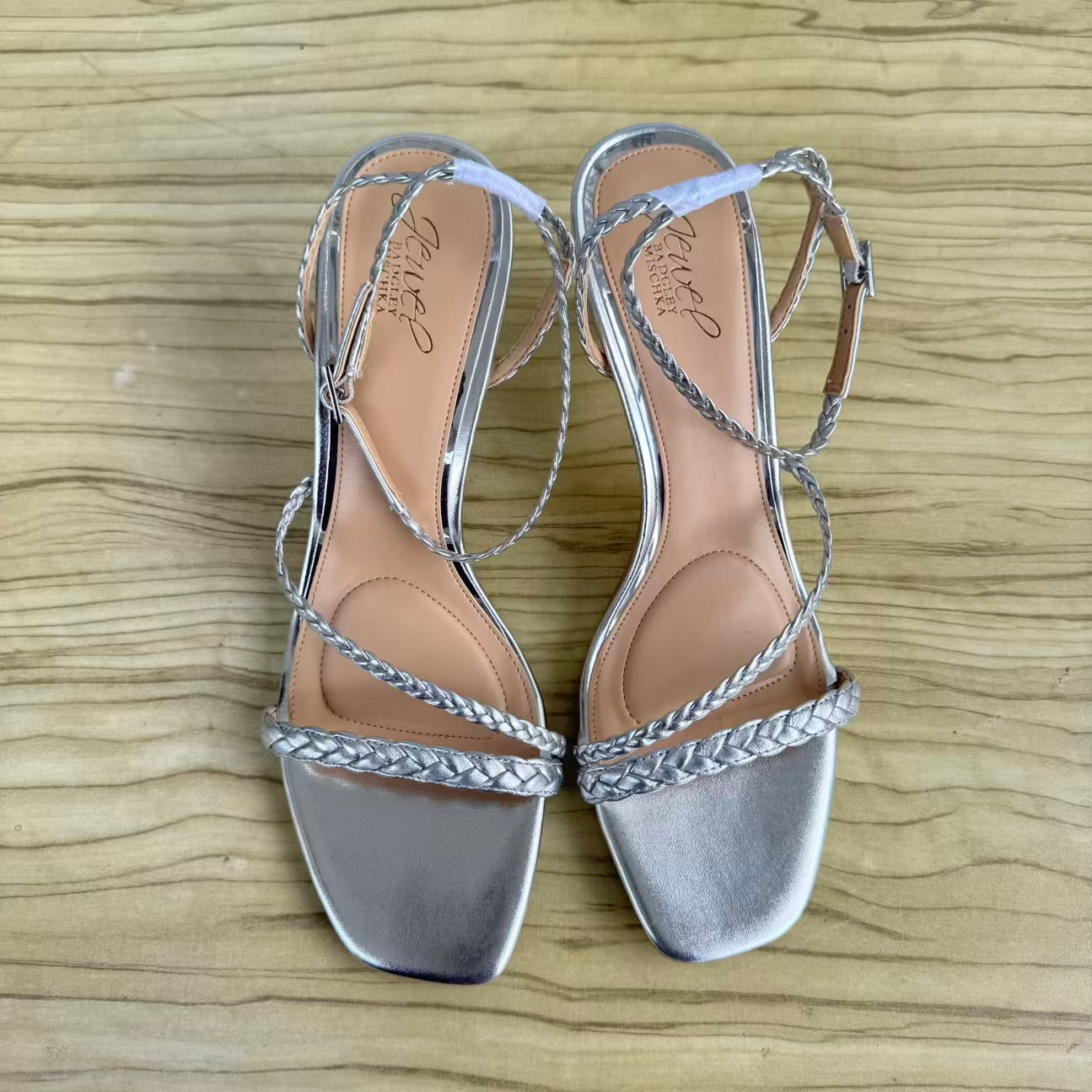 Jewel Badgley Mischka Kitten Heel Sandal