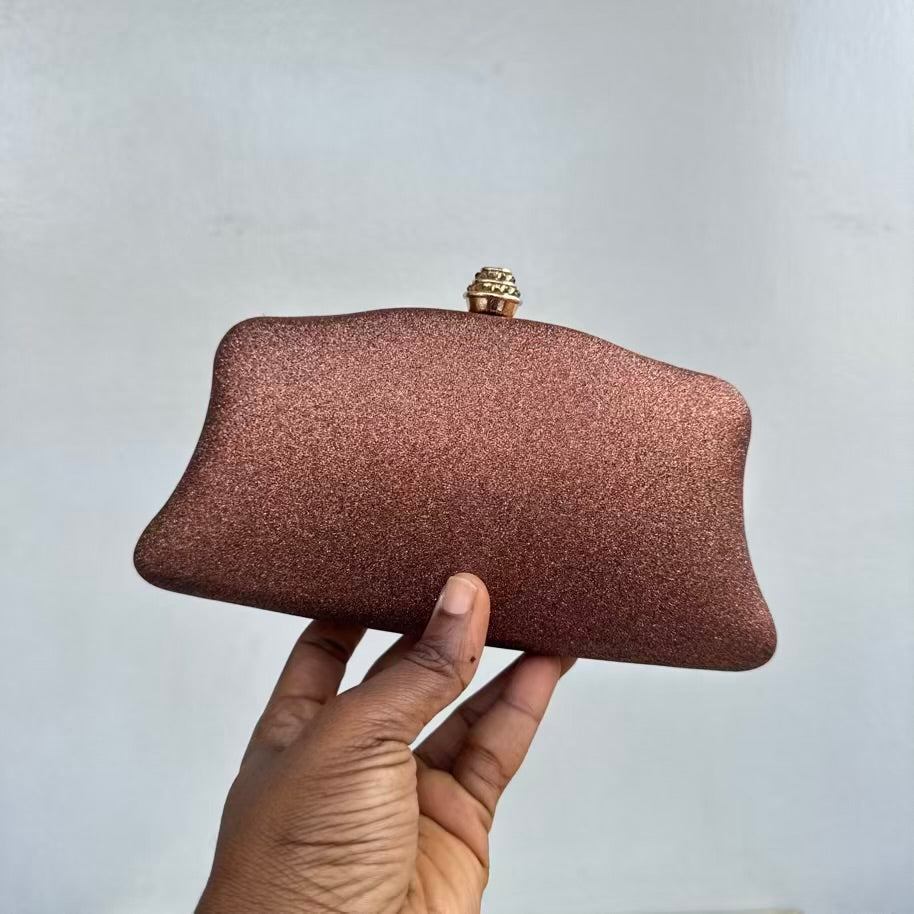 Shimmery Small Clutch Purse
