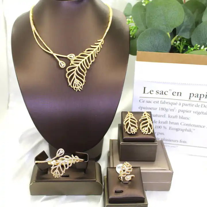 Luxury Occasion Cubic Zirconia Complete Jewelry Set