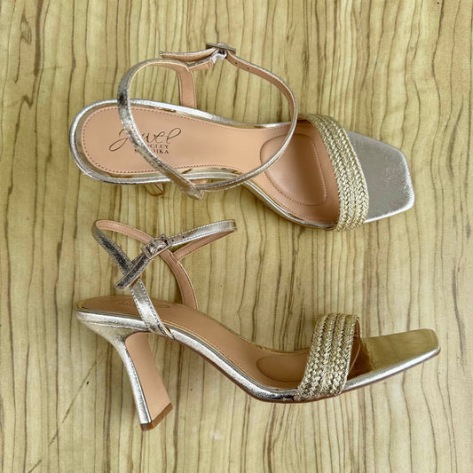 Jewel Badgley Mischka Ankle Strap Sandal - Size 41