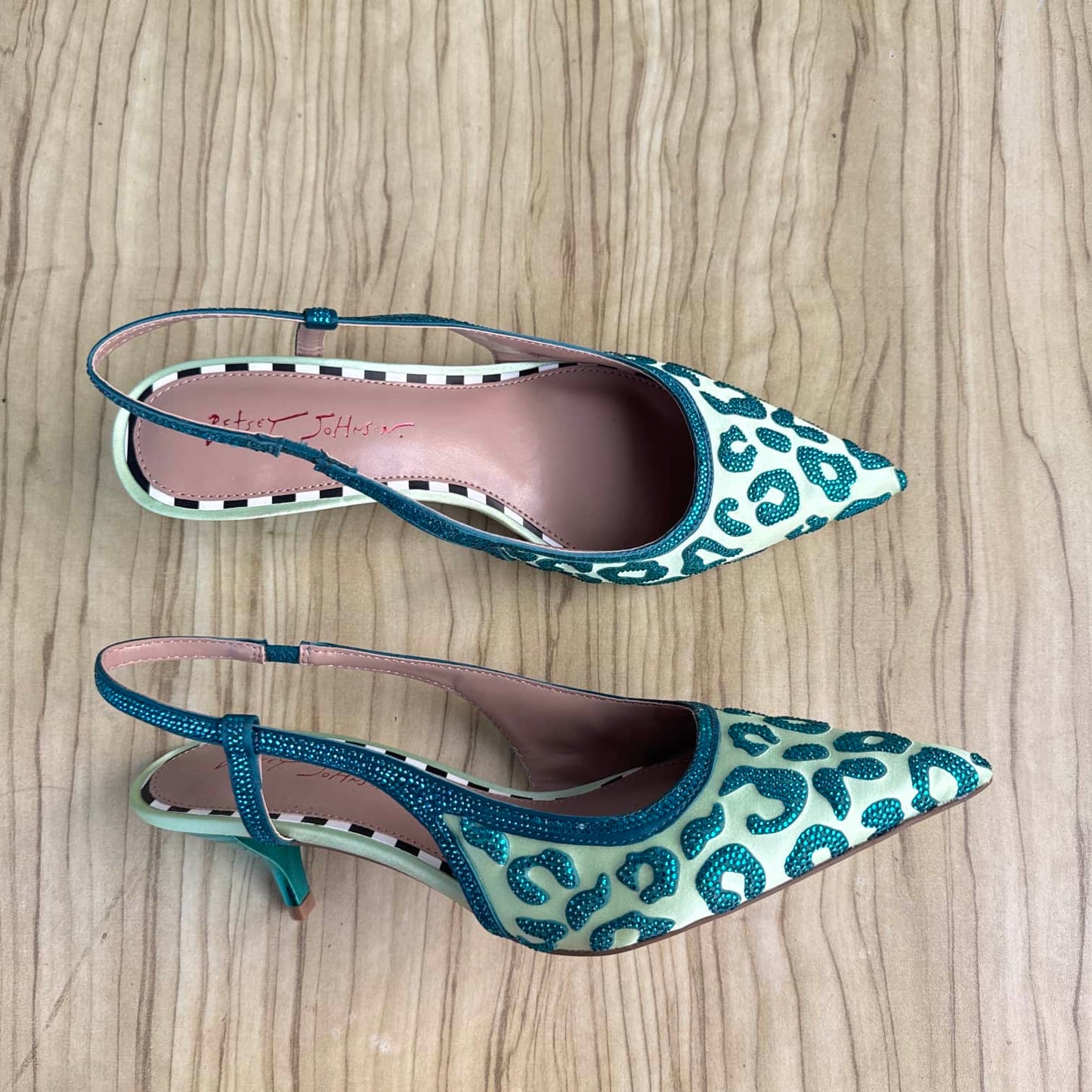 Betsey Johnson Slingback Kitten Heel - Size 40, 41