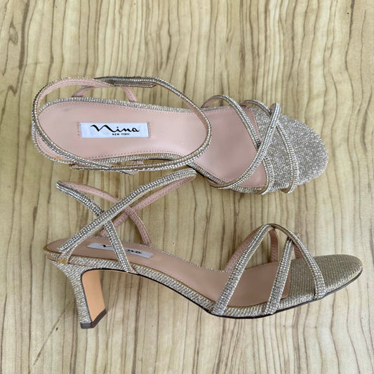 Nina Kitten Heel Sandal - Size 41