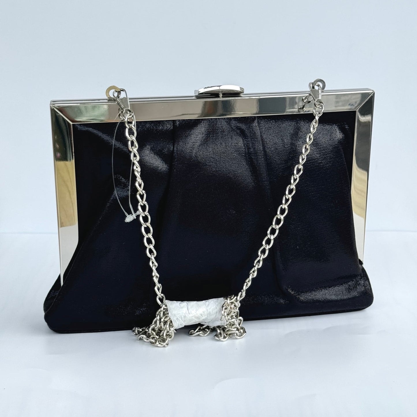 Nina Snap Lock Fabric Clutch