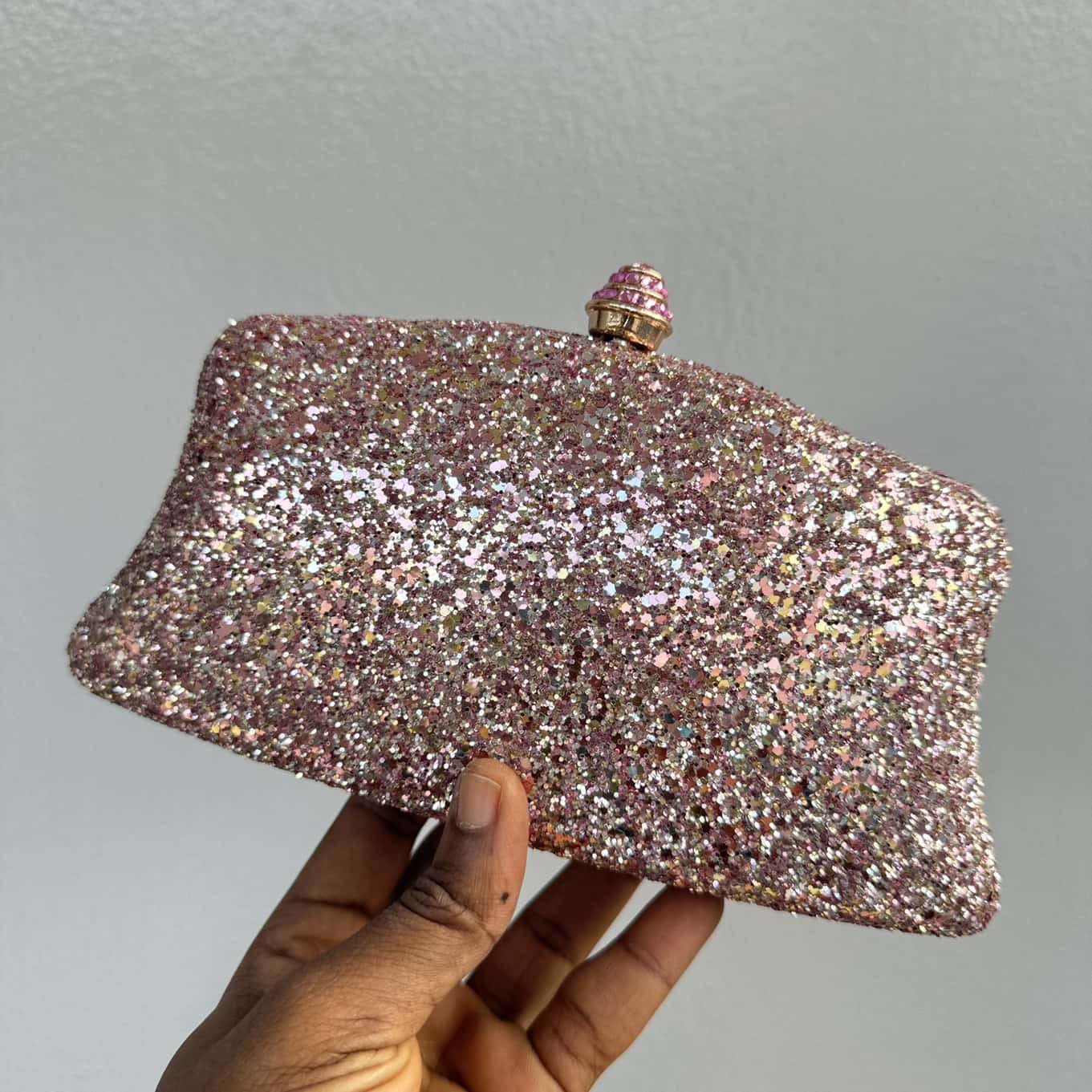 Party Glitter Clutch Purse