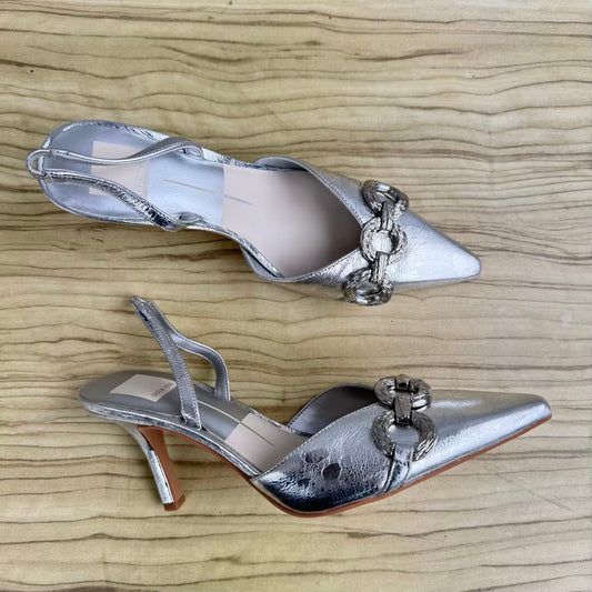 Dolce Vita Haylee Slingback Pointed Toe Mid Heel Shoe