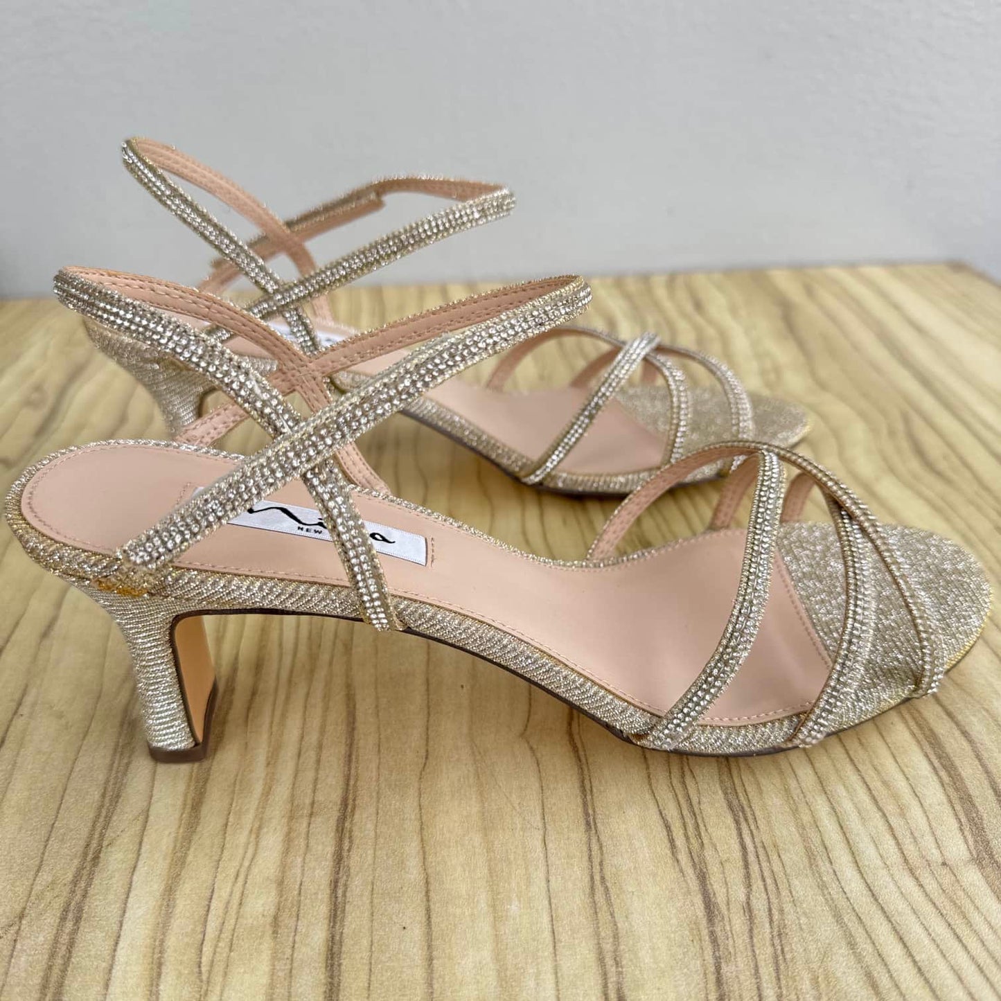 Nina Kitten Heel Sandal - Size 41