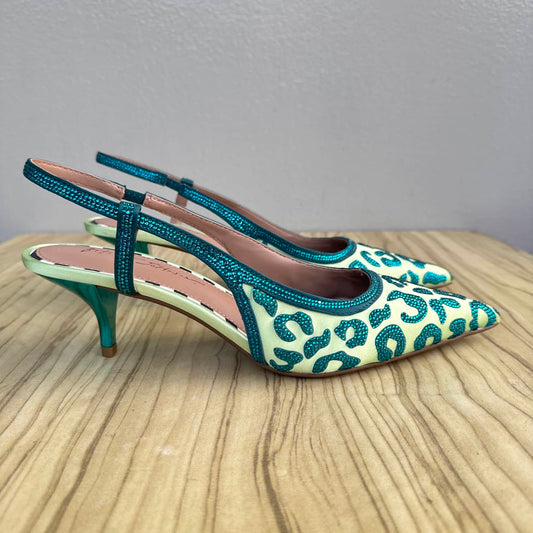 Betsey Johnson Slingback Kitten Heel - Size 40, 41