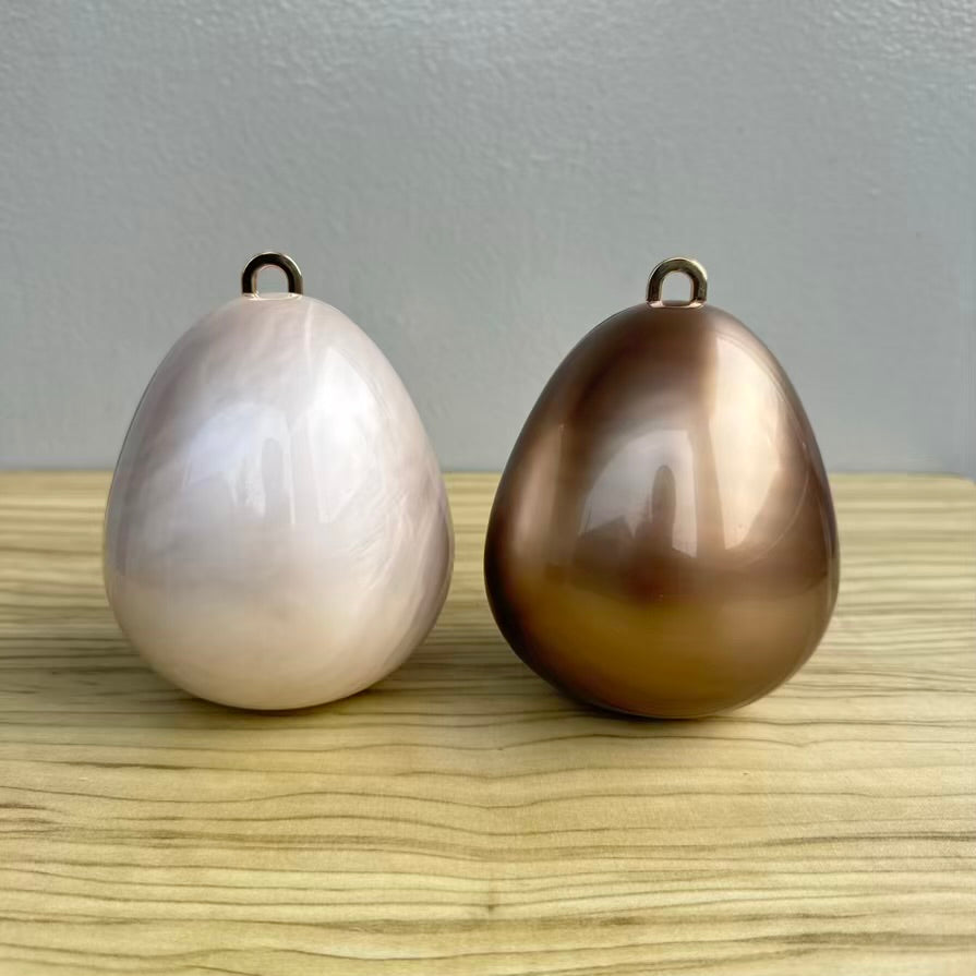 Egg Shape Mini Acrylic Clutch Purse