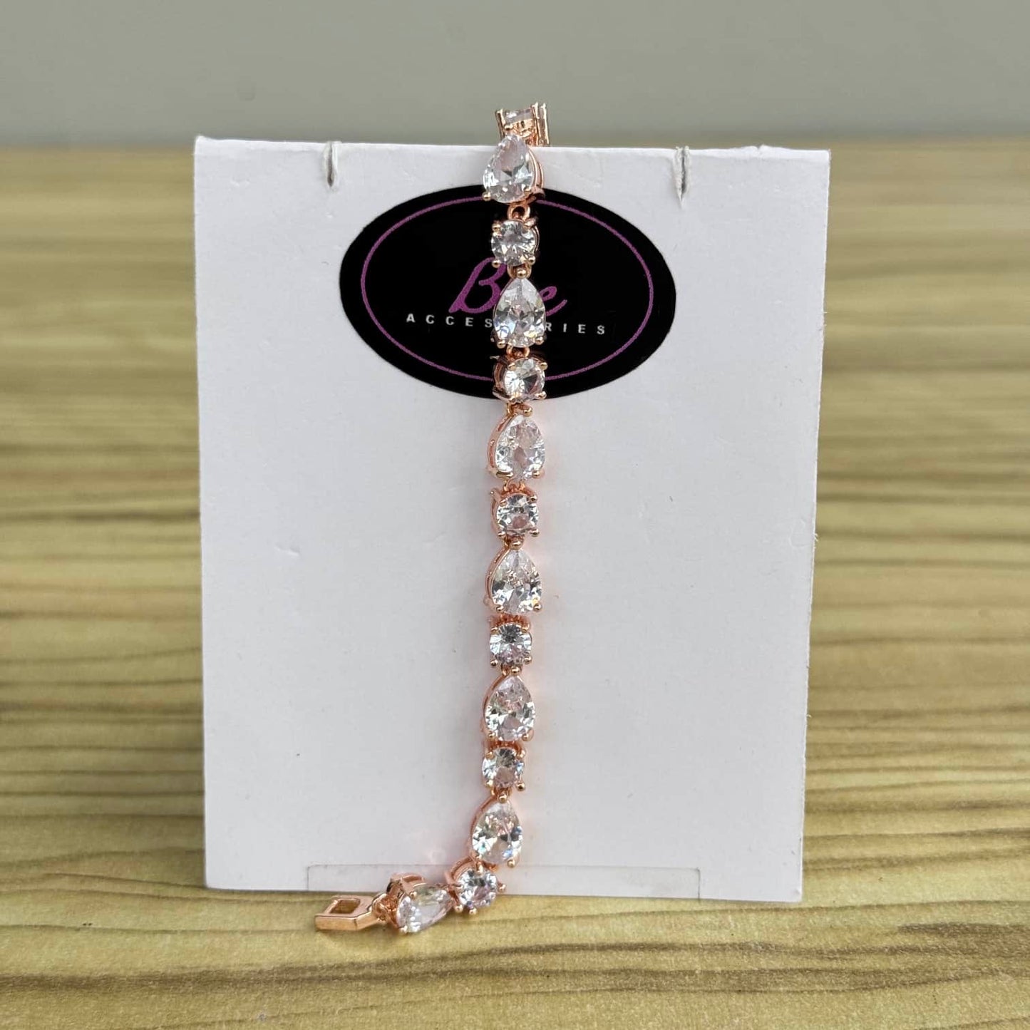 Cubic Zirconia Bridal Tennis Bracelet