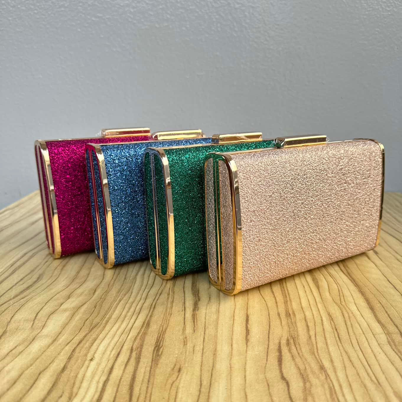 Matte Vibrant Clutch Purse