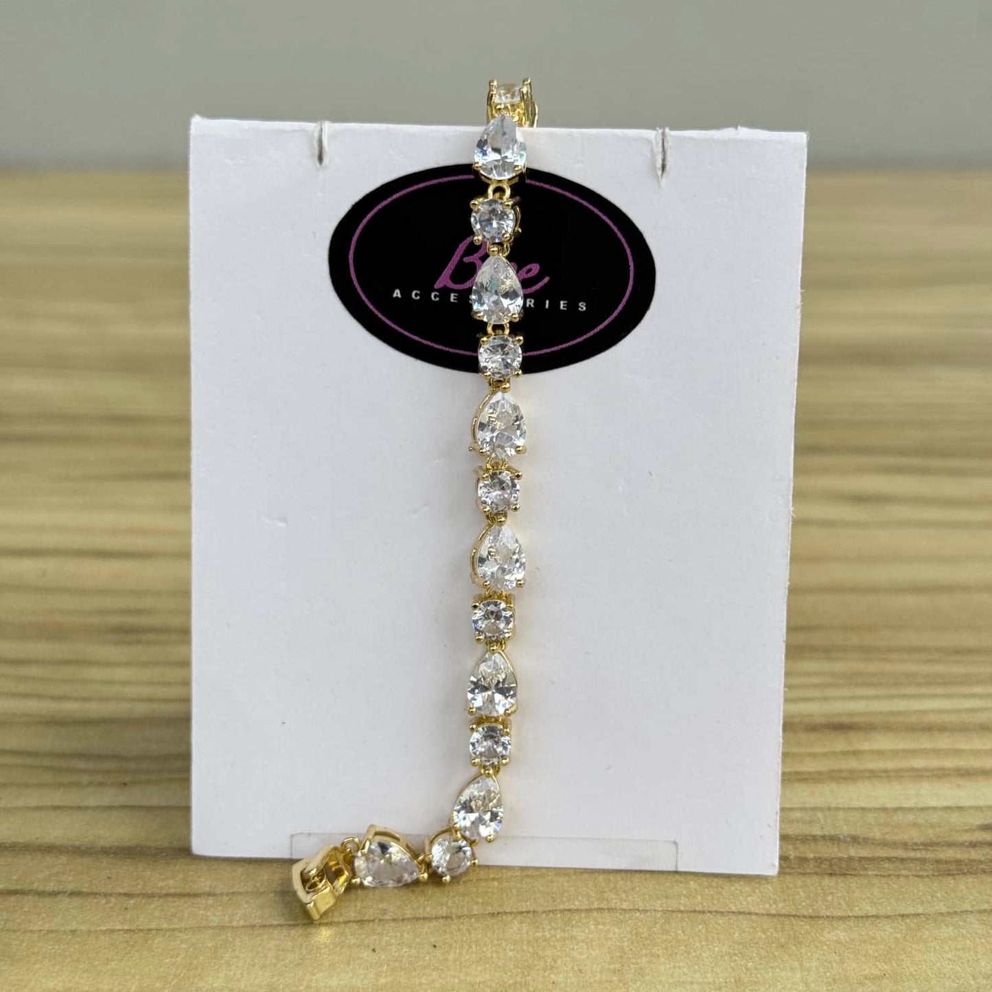 Cubic Zirconia Bridal Tennis Bracelet