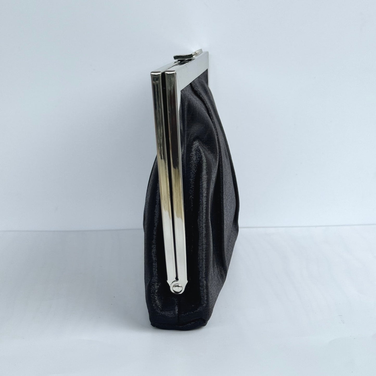 Nina Snap Lock Fabric Clutch