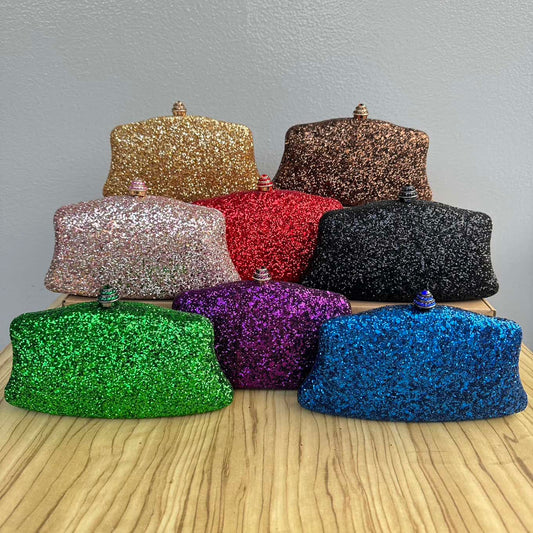 Party Glitter Clutch Purse