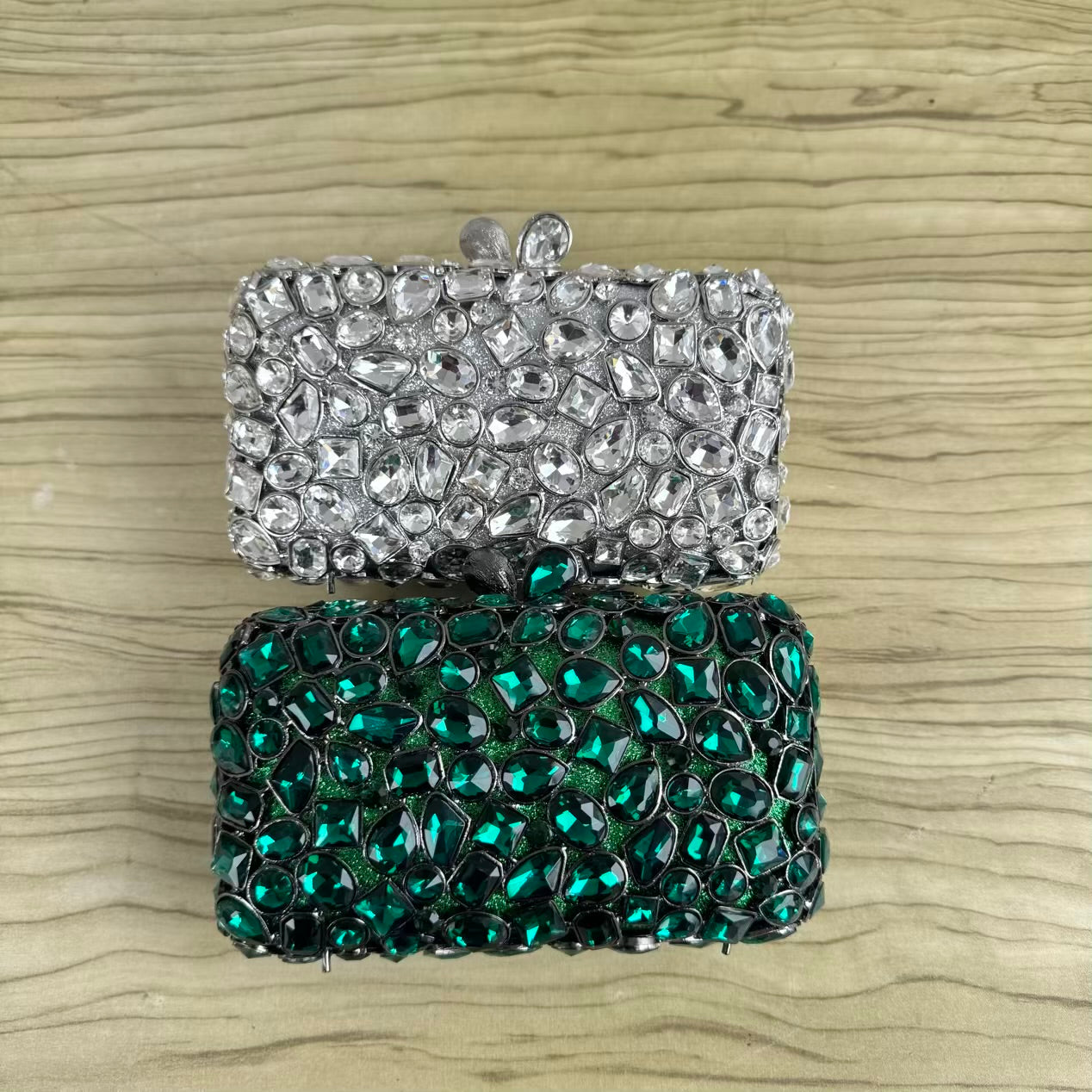 Bridal Party Crystal Clutch Purse