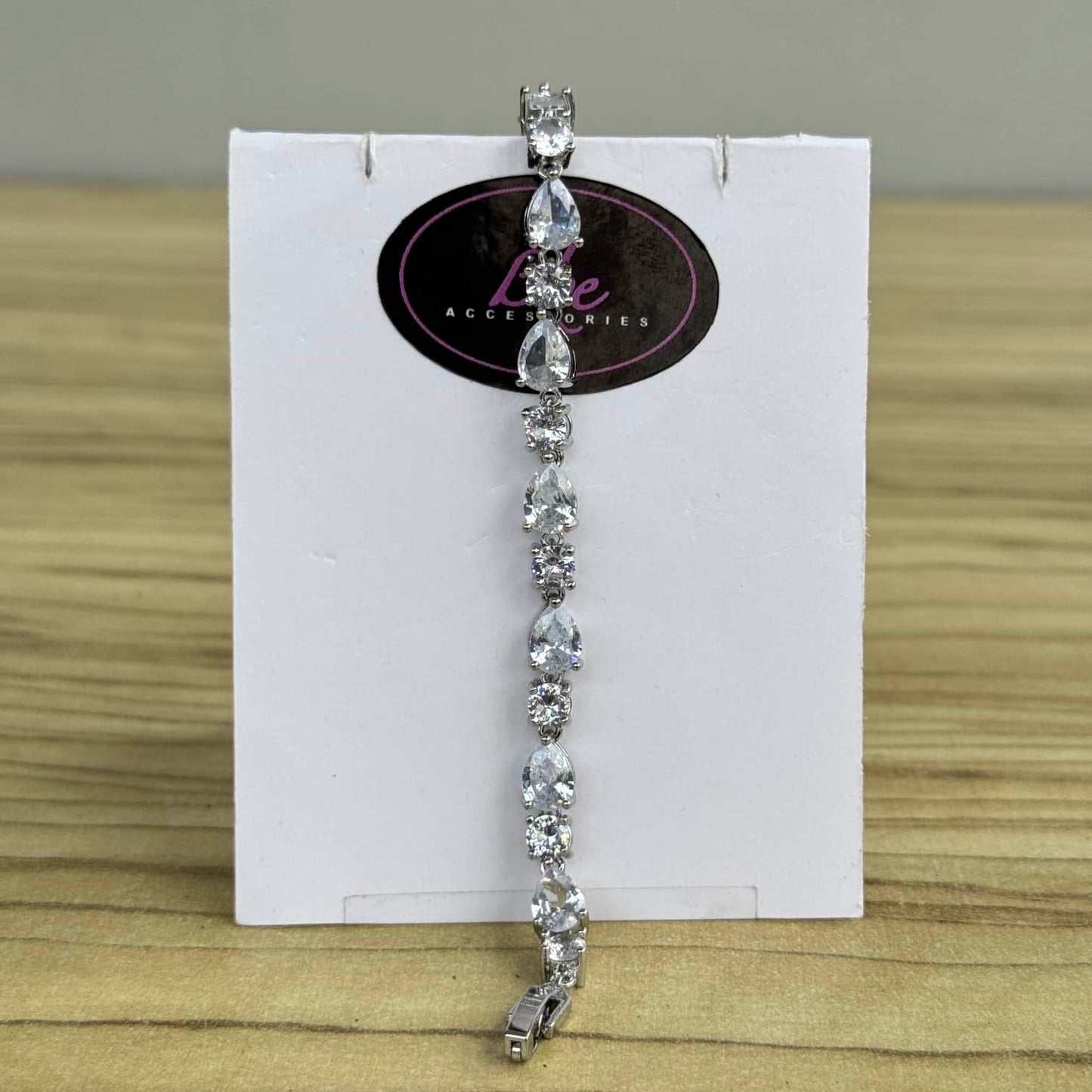 Cubic Zirconia Bridal Tennis Bracelet