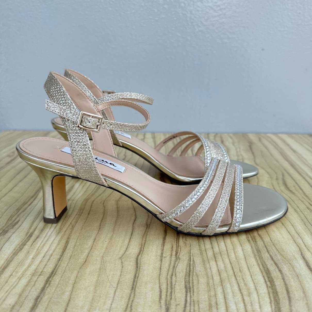 Nina Kitten Heel Sandal - Size 39