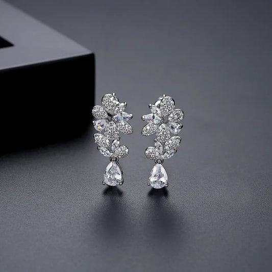 Elegant Small Drop Stud Earring