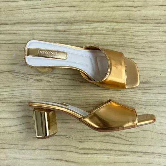 Franco Sarto Block Heel Slippers