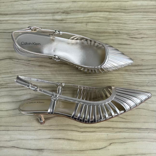Calvin Klein Kitten Heel Slingback