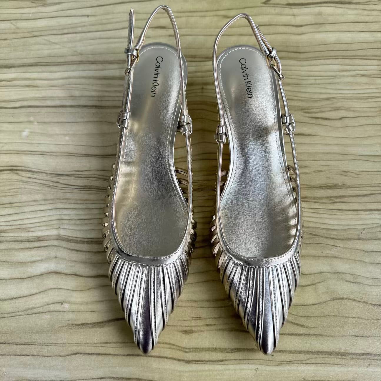 Calvin Klein Kitten Heel Slingback