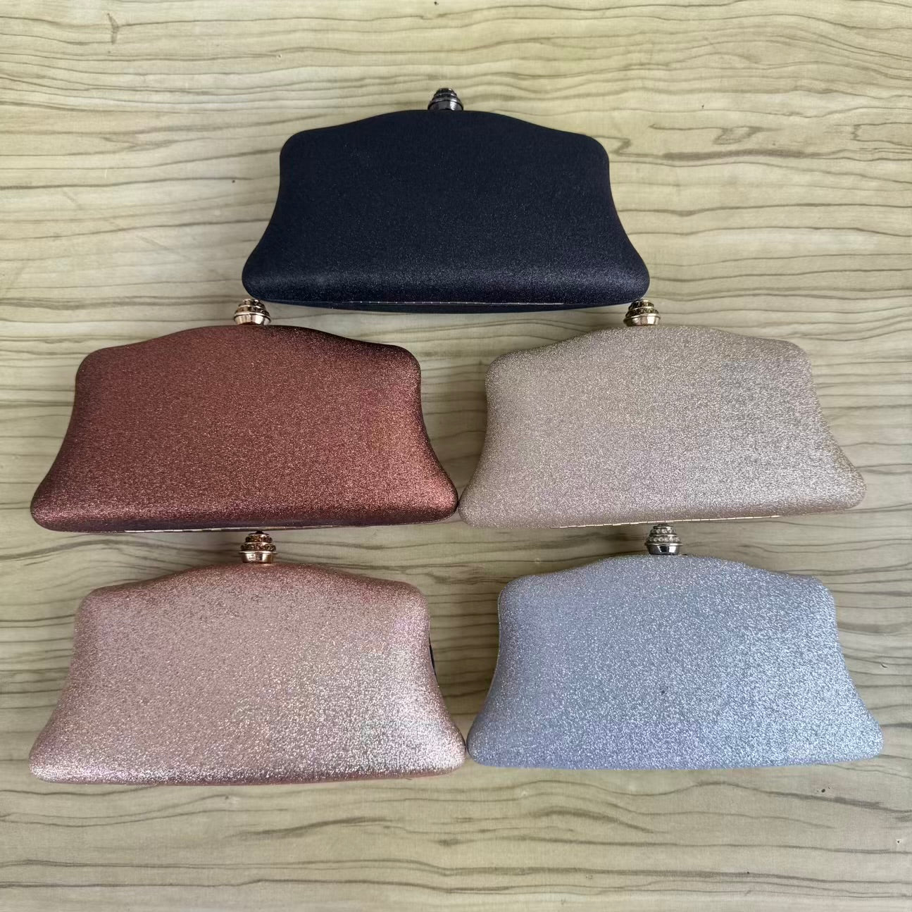 Shimmery Small Clutch Purse