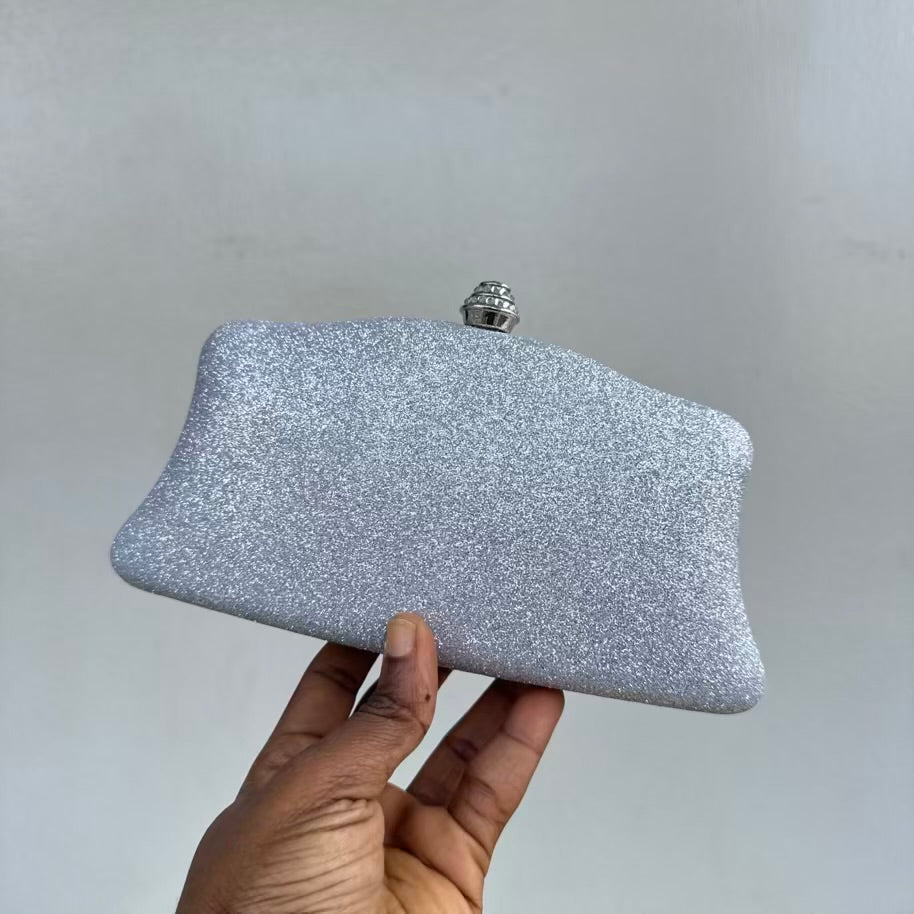 Shimmery Small Clutch Purse