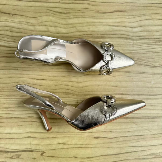 Dolce Vita Haylee Slingback Pointed Toe Mid Heel Shoe